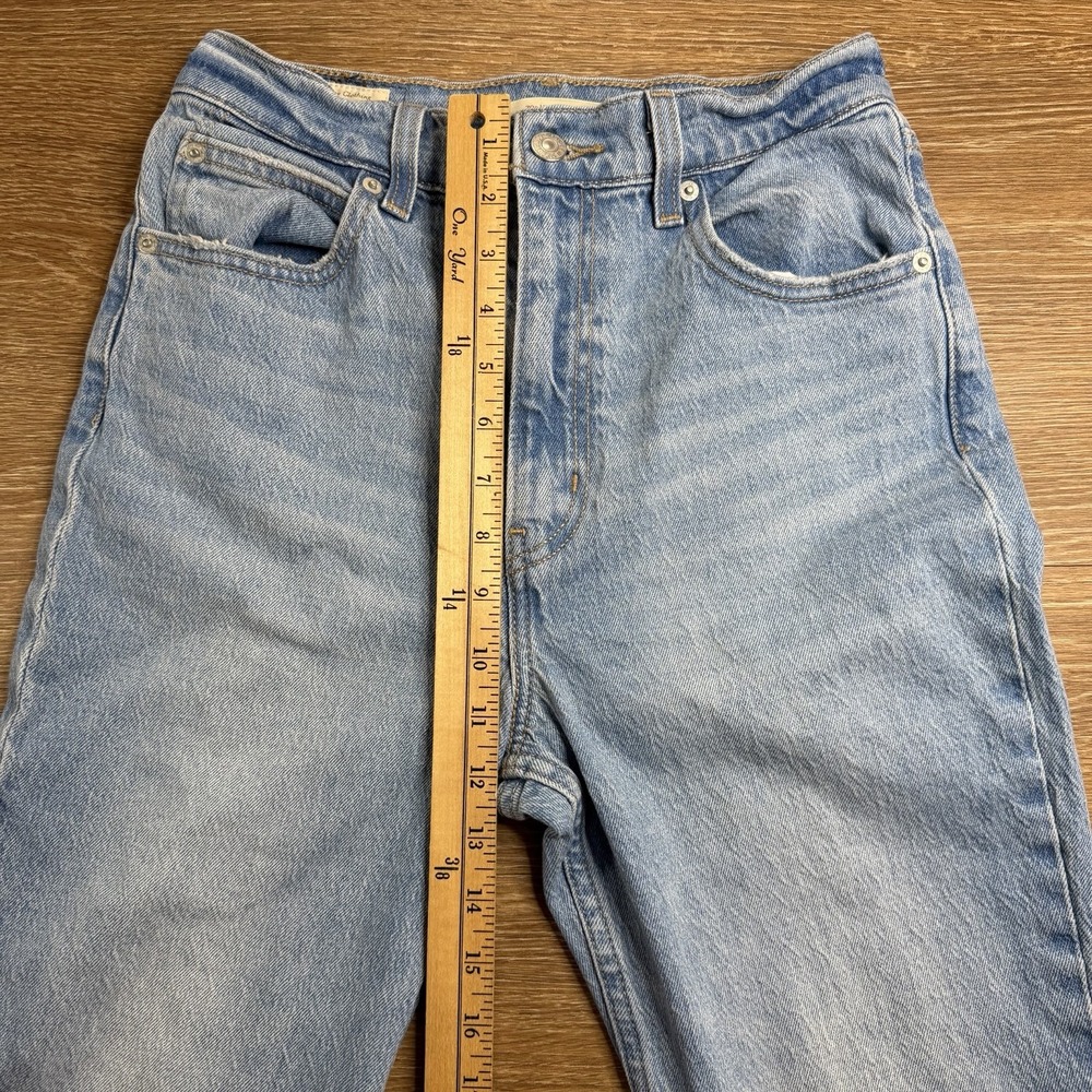 Levi's Premium 70s High Flare Jeans Women's 26x32 Light Wash A0899-0015 Western - Picture 8 of 15